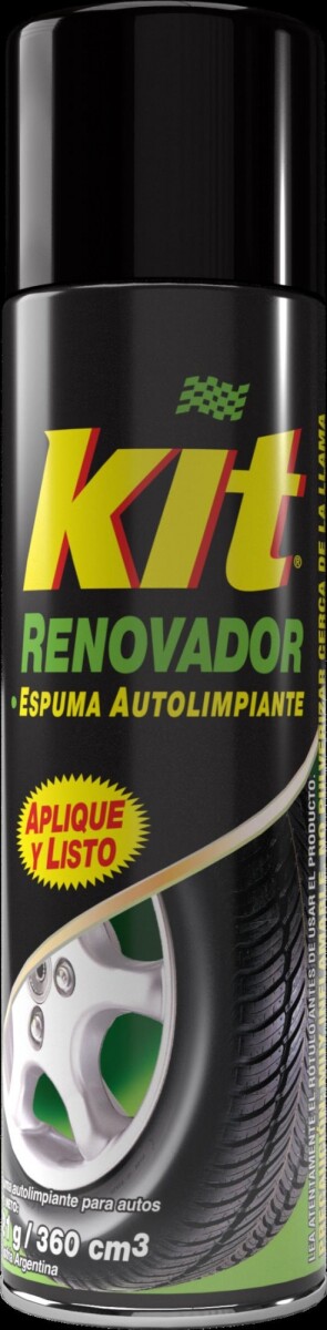 RENOVADOR DE NEUMATICOS EN AEROSOL, 360ML 