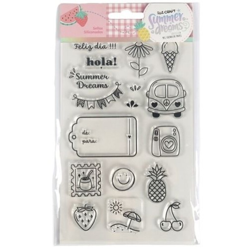 Sello Cristal para base Summer- Ibi Craft Sello Cristal Para Base Summer- Ibi Craft