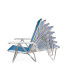 SILLA RECLINABLE DE ALUMINIO 8 POSICIONES SANNET 2295 MARINO SILLA RECLINABLE DE ALUMINIO 8 POSICIONES SANNET 2295 MARINO