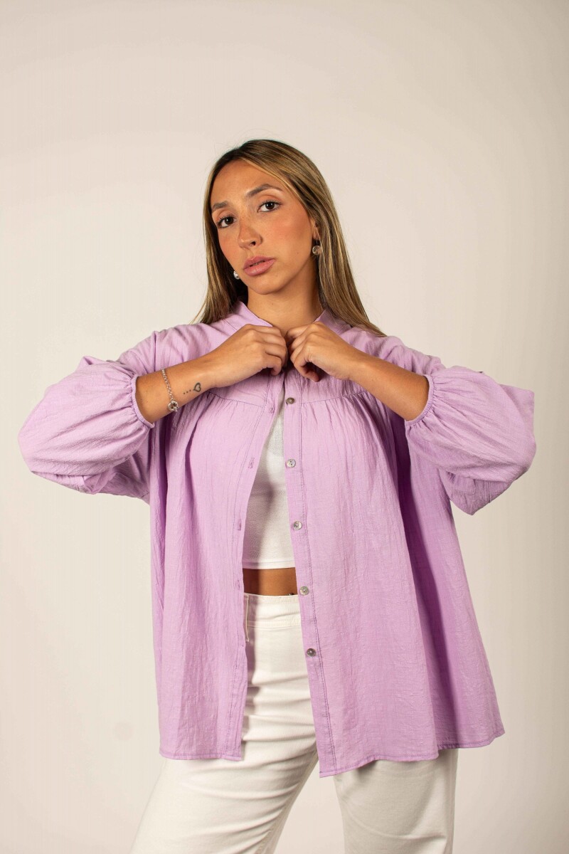 Camisa Guille Lavanda