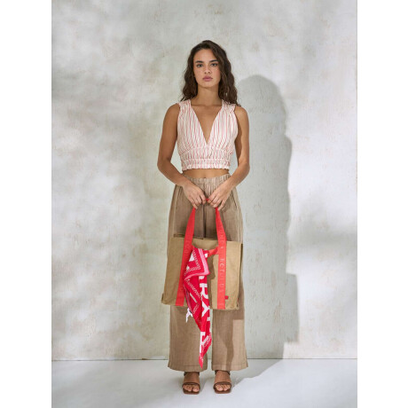 Bolso Canvy Camel