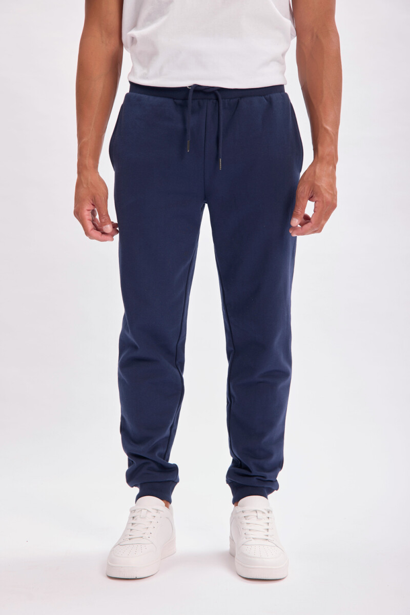Pantalón deportivo jogger Azul Marino