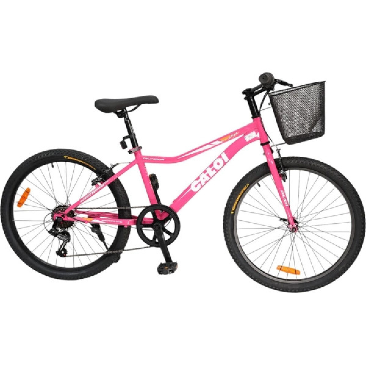 Bicicleta Caloi New California Aro 26" Fucsia 