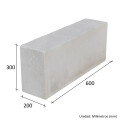 HORMIGON CELULAR 200X300X600 CELUCOM Hormigon Celular 200x300x600 Celucom