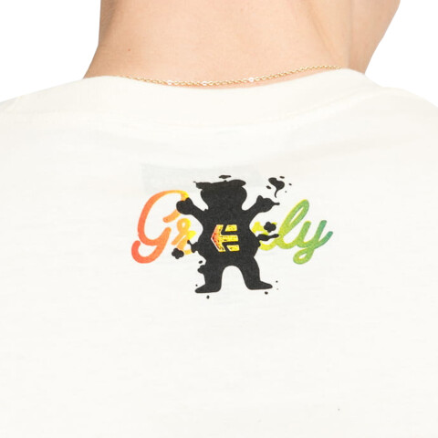 REMERA ETNIES GRIZZLY White