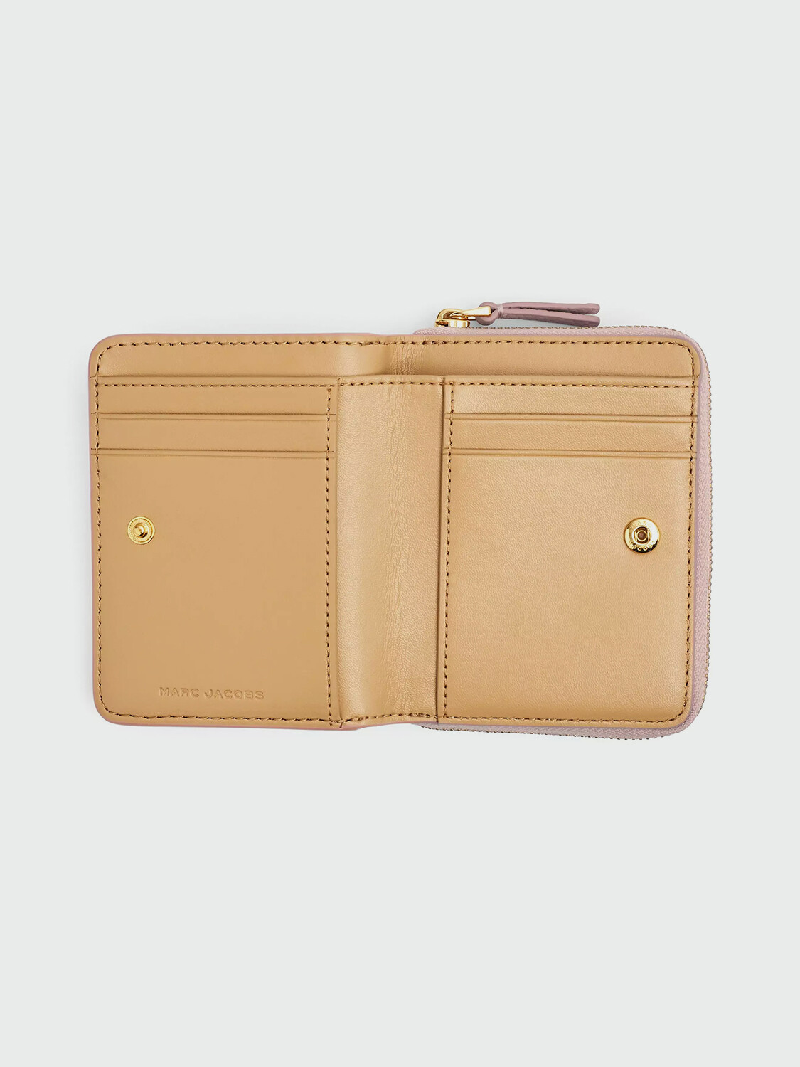 MARC JACOBS - THE LEATHER MINI COMPACT WALLET Alta Automática