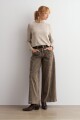 Jean culotte Mavis chocolate