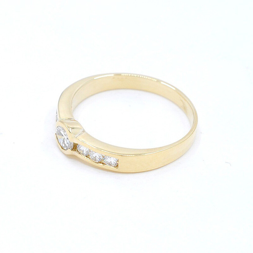 Anillo En Oro 18K Y Brillantes Anillo En Oro 18K Y Brillantes