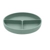 Plato con divisiones y ventosa Kikkaboo Verde