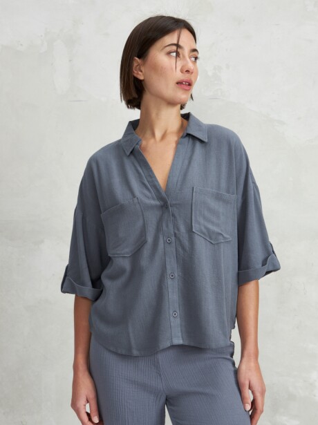 CAMISA BUENOS AIRES AZUL