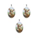 MEDALLAS DE SANTOS 5CM X3 UNIDADES Gp117/san Jorge