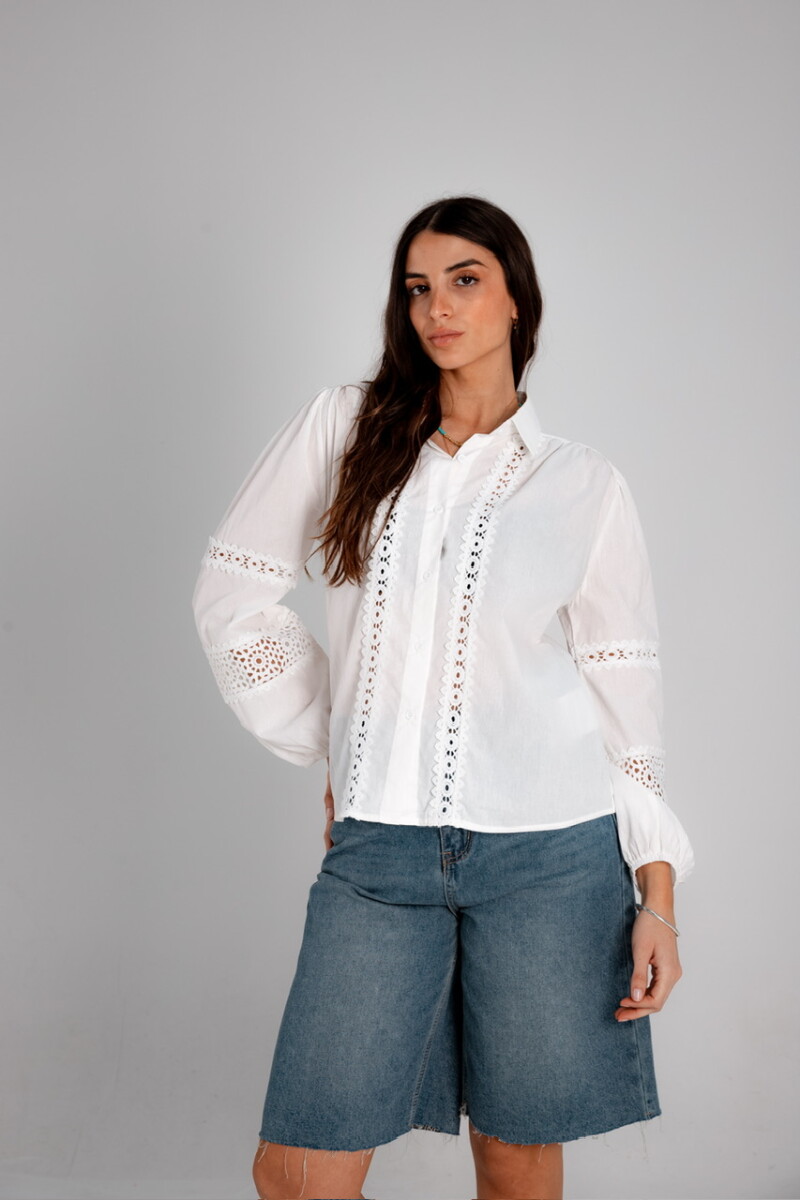 Camisa Francesca - blanca 
