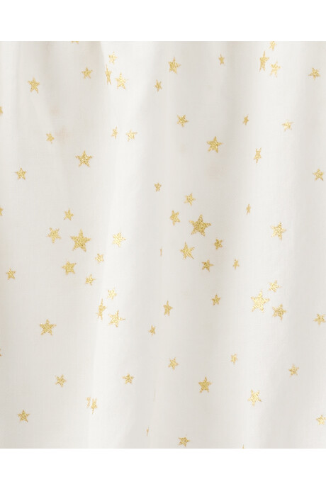 Body de algodón, diseño estrellas Sin color