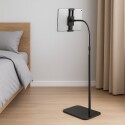 SOPORTE EXTENSIBLE CON BASE PLANA PARA PISO 80-120cm SOPORTE EXTENSIBLE CON BASE PLANA PARA PISO 80-120cm