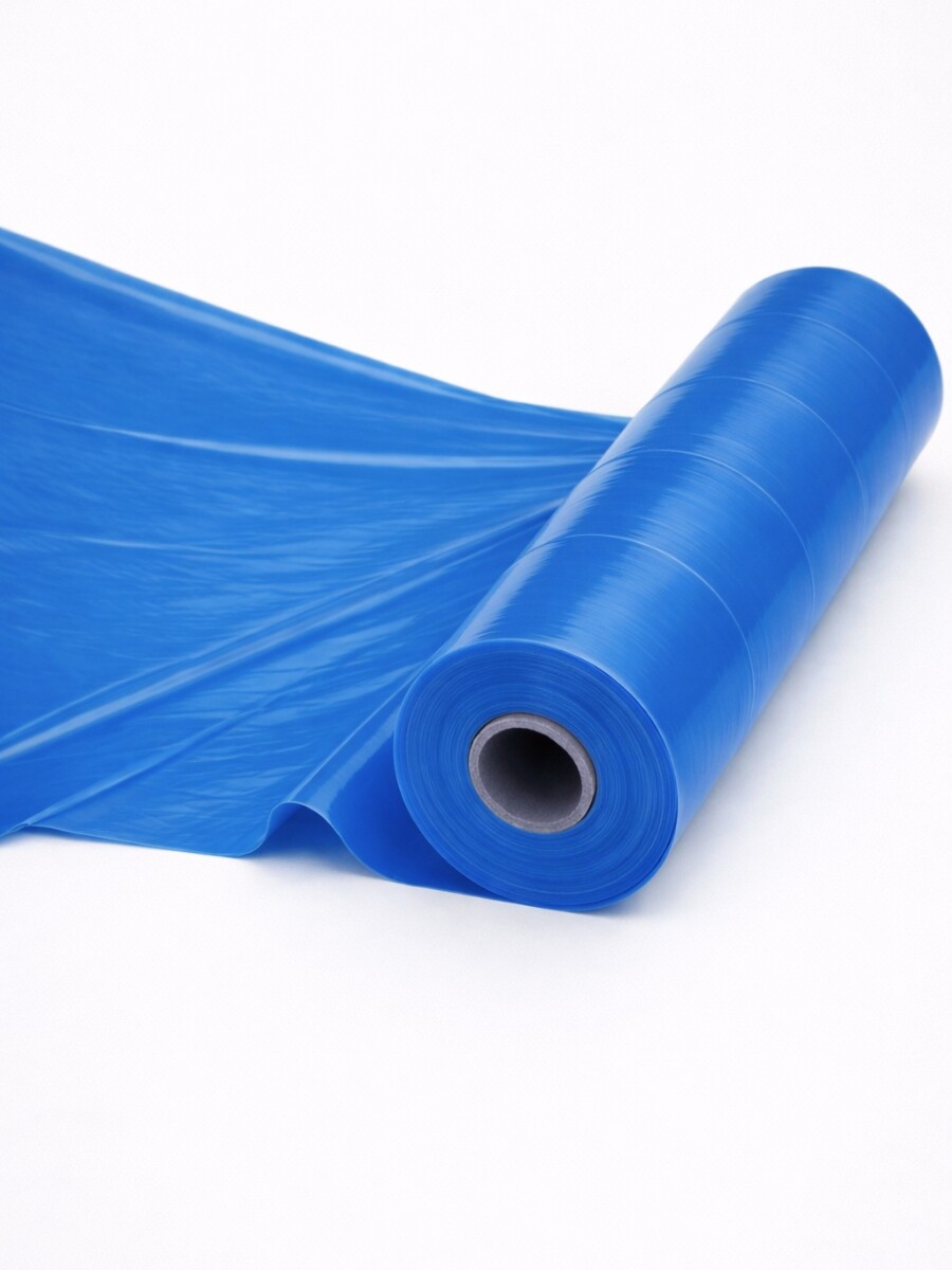 POLIETILENO 70cm x 80 mic - 100m - azul 