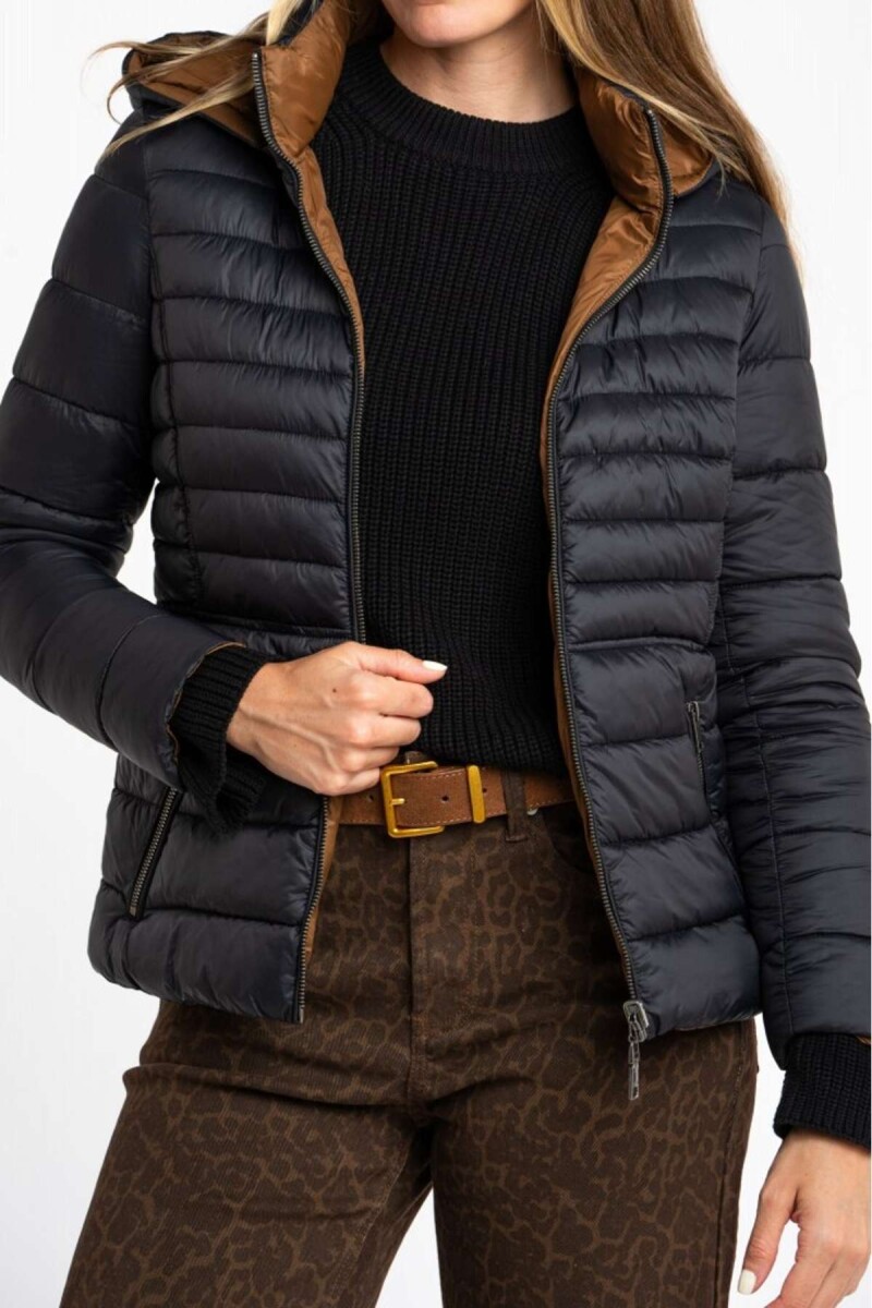 Campera Reversible - Negro 