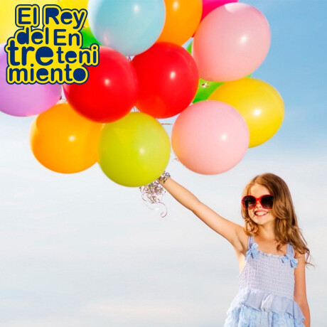 Pack 100 Globos 10 Pulgadas Varios Colores Pack 100 Globos 10 Pulgadas Varios Colores
