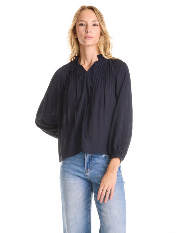 Blusa Plisada MARINO