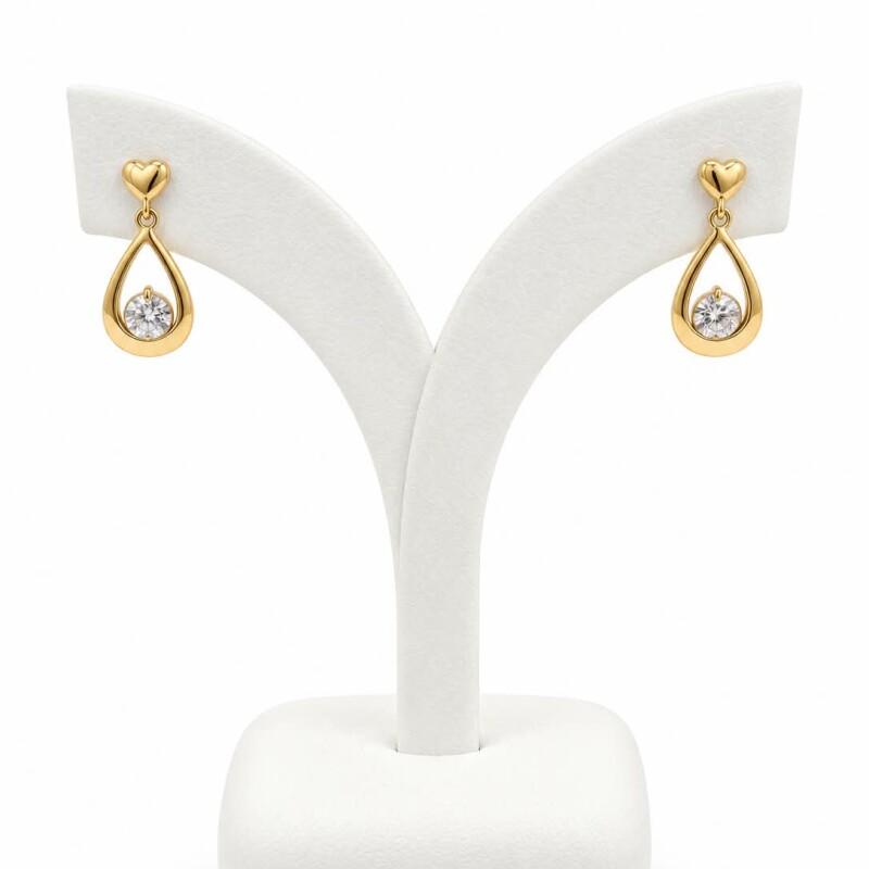 Caravanas pendientes en Oro 18kt Caravanas pendientes en Oro 18kt