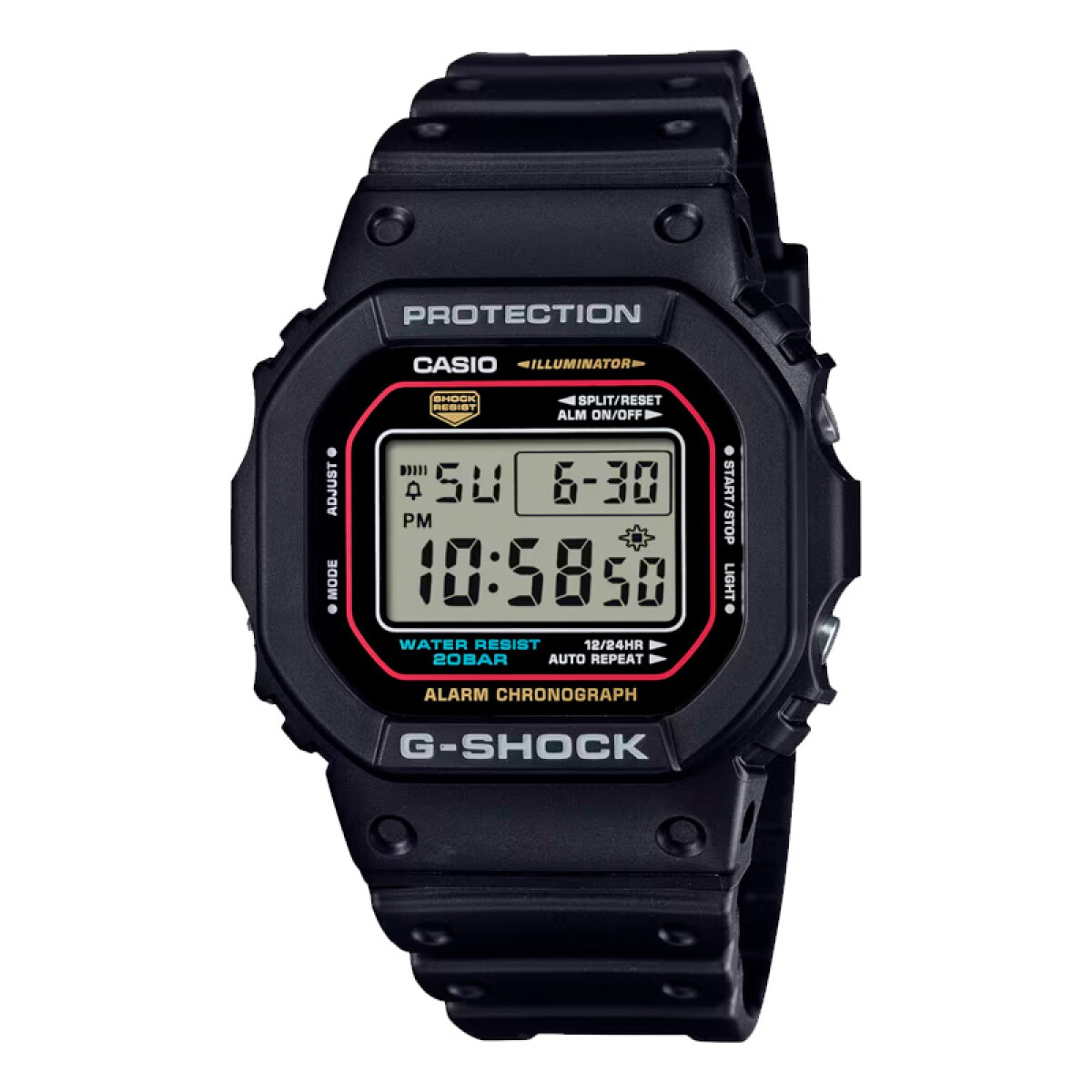 Reloj G-Shock Casio Digital para Hombre DW-5600RL-1DR 