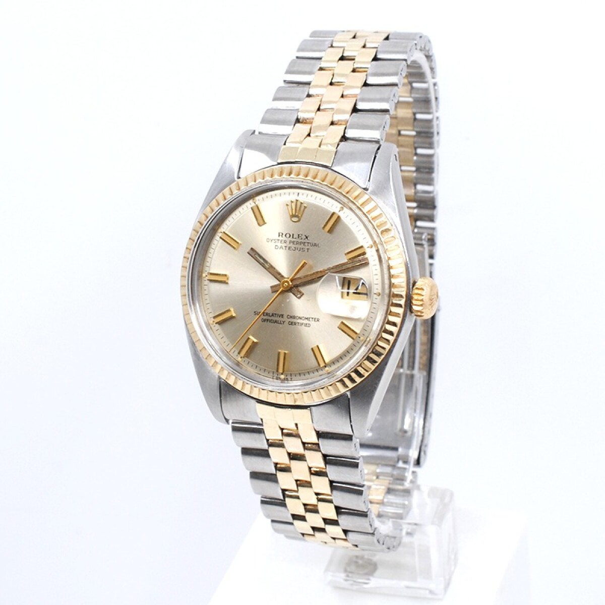 Rolex Datejust 1601 acero y oro 36 mm año 1968 