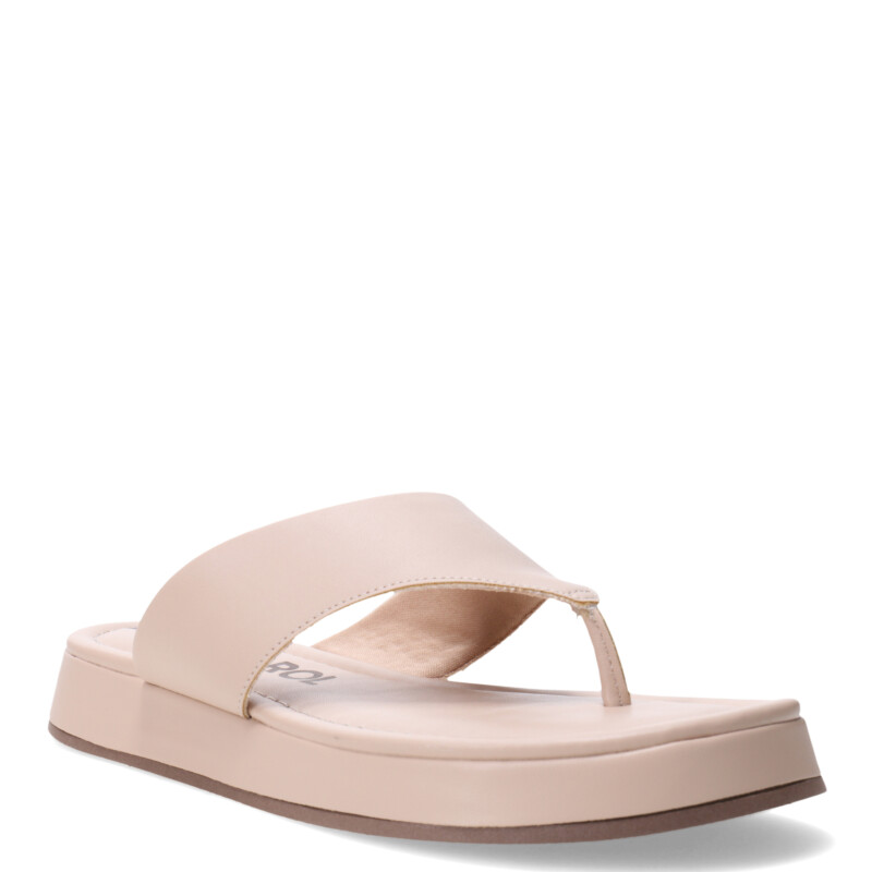 Sandalias de Mujer Miss Carol PLATS estilo chancla Beige