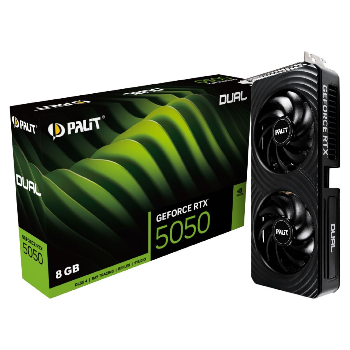 Tarjeta Palit Geforce RTX5050 Dual 8GB GDDR6 