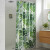 Cortina Baño Bukara con Argollas 180 x 180 cm 299 HOJAS VERDE
