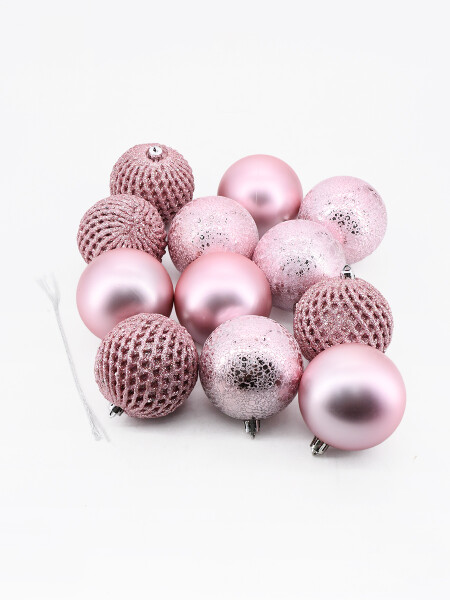 CHIRIMBOLOS 12PCS ROSA VIEJO