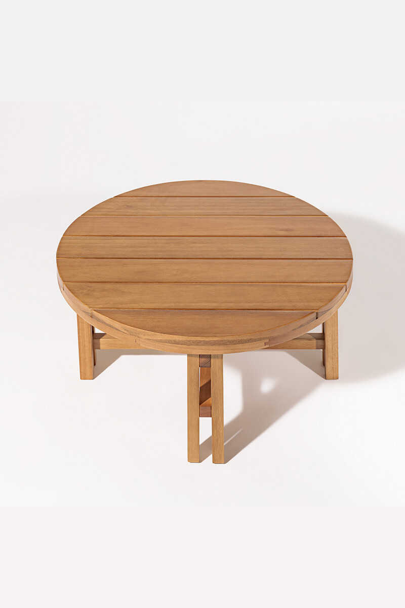 LACUNA MC MESA DE CENTRO LACUNA 70x70x35CM JATOBA