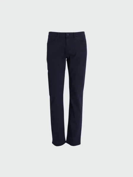 BOSS - Pantalones slim fit en tejido de gabardina de denim elastizado, DELAWARE Azul Oscuro
