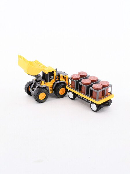 MAQUINA ESCAVADORA C/ CARGA AMARILLO