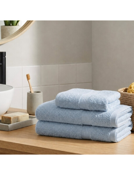 SET 3 TOALLAS: 40x70 + 2*70x140CM ALGODON AQUA CANNON SET 3 TOALLAS: 40x70 + 2*70x140CM ALGODON AQUA CANNON