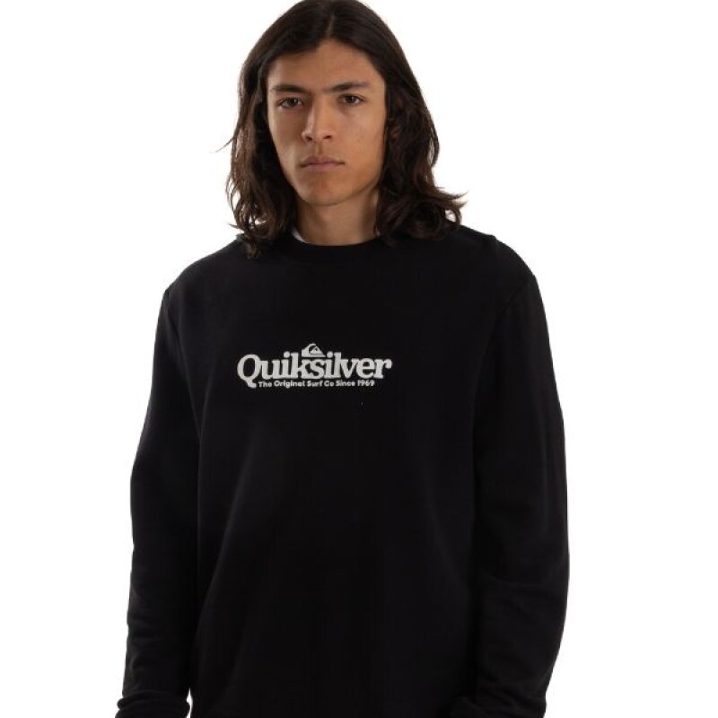Buzo Fineline Quiksilver Negro