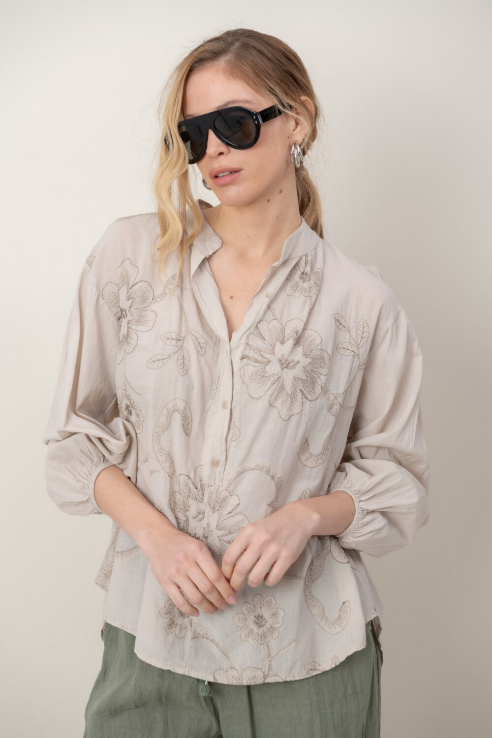 CAMISA MAHI Beige