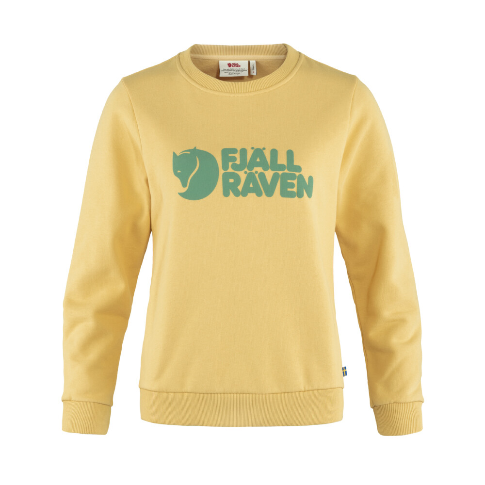 Fjallraven Logo Sweater - Mujer Mais Yellow