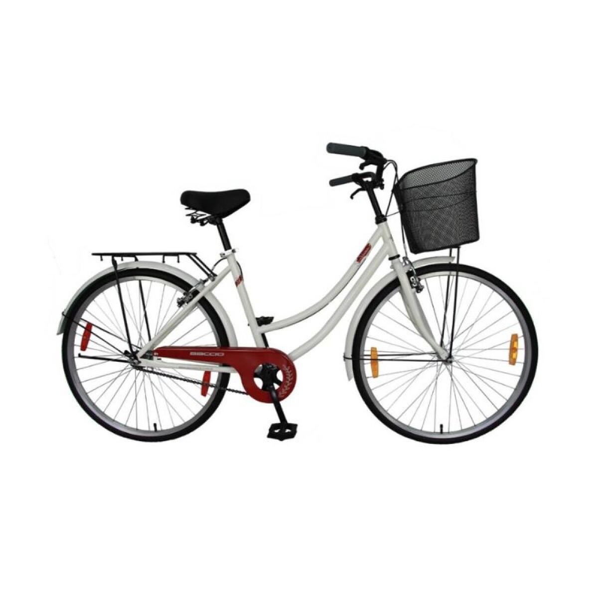 Bicicleta de Paseo Siena - Rodado 26 - Baccio - Blanco 