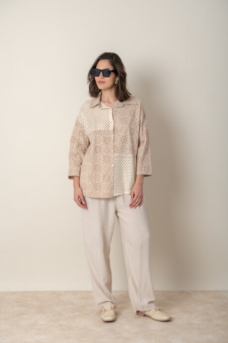 CAMISA ALEINA Beige