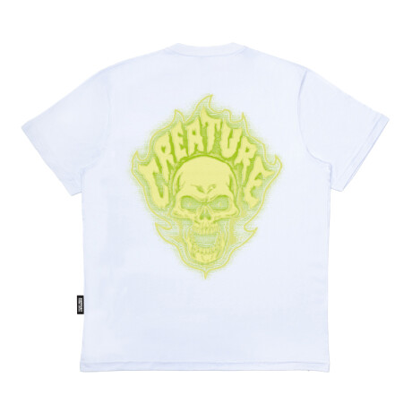 Remera Creature Bonehead Glitch SS - Blanco Remera Creature Bonehead Glitch SS - Blanco