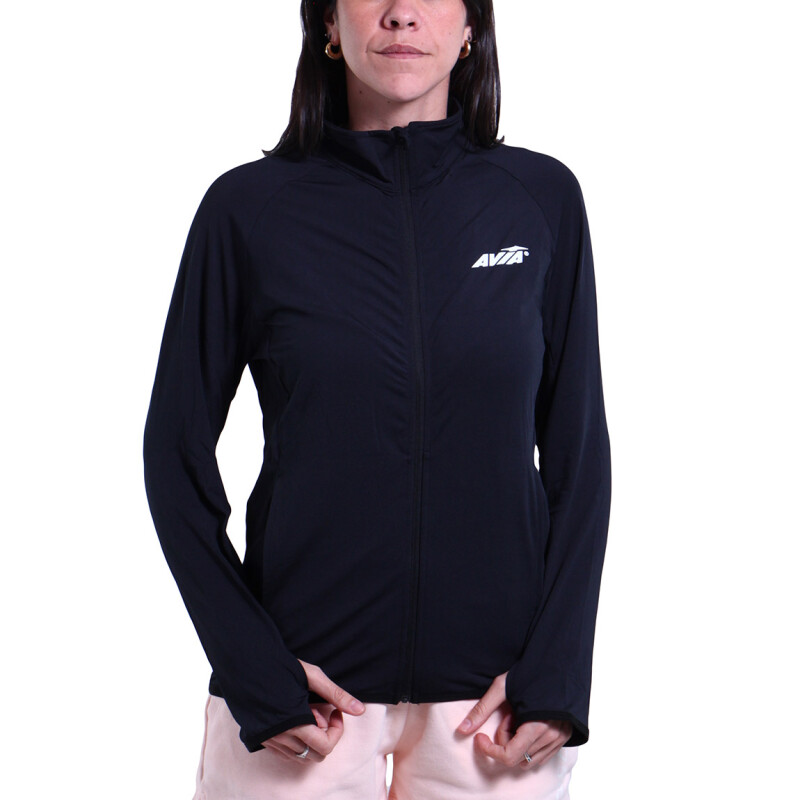 Campera Deportiva Mujer Yvonne Negro
