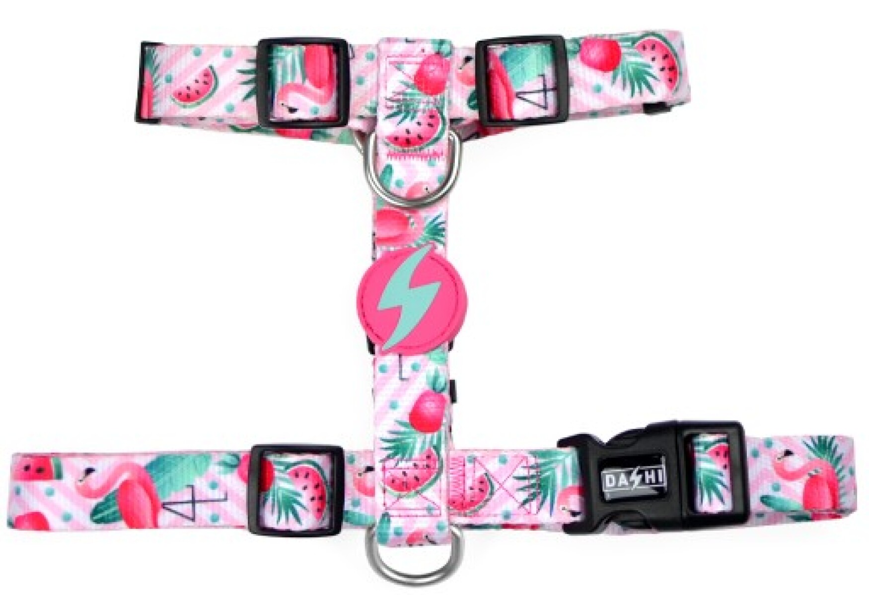 DASHI FLAMINGO BACK HARNESS MEDIUM 