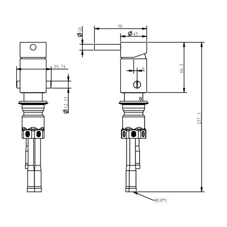 Griferia De Bidet Linea Viseu Aqualia Con Transferencia 35Mm Acero Inoxidable 000