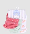 Pack x3 medias baby con antideslizante Diseño 21