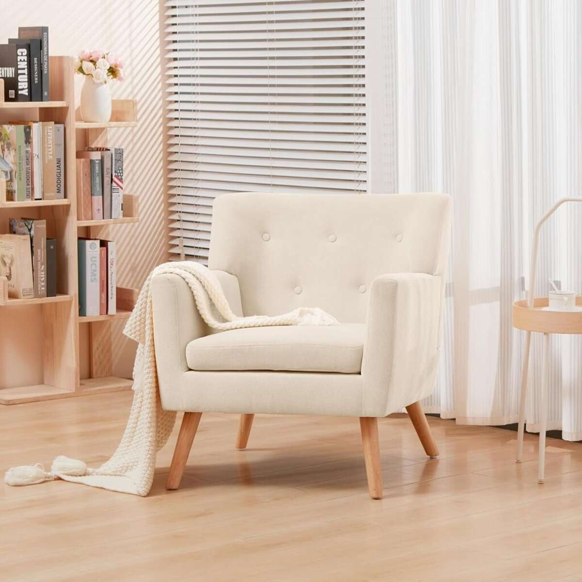 BUTACA Tela y Madera Natural Living - Noruega 