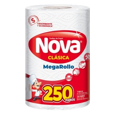 Toallas De Cocina Nova Clasico Maxi 250 Paños Toallas De Cocina Nova Clasico Maxi 250 Paños