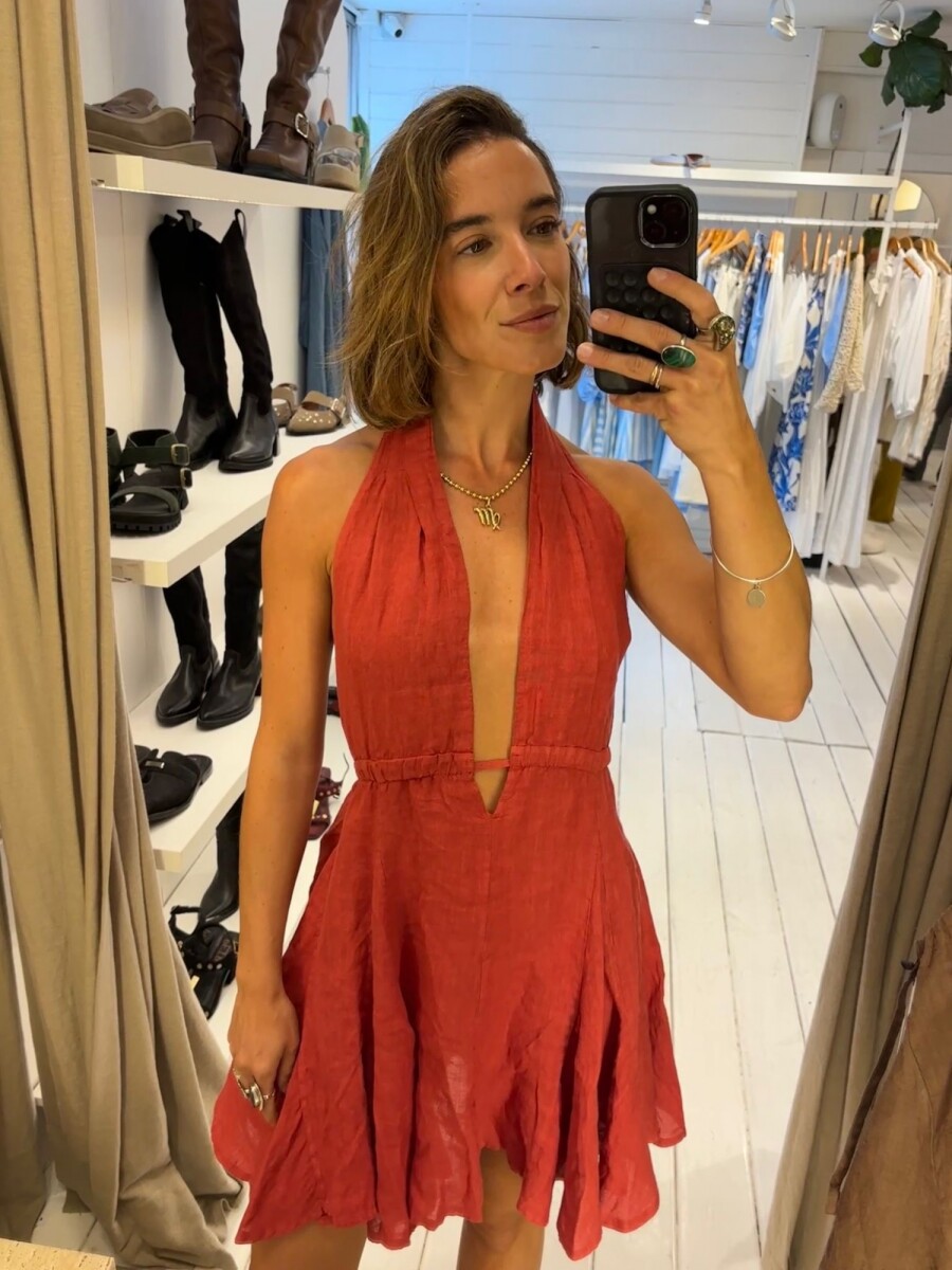 Vestido Bellur - Bordeaux 