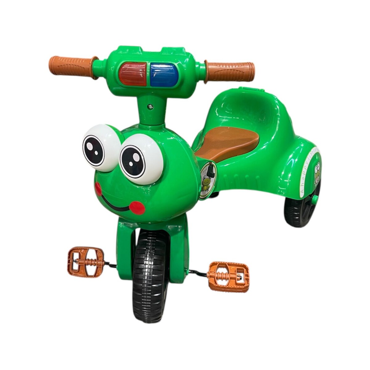 Triciclo Caminador Ojitos - Verde 