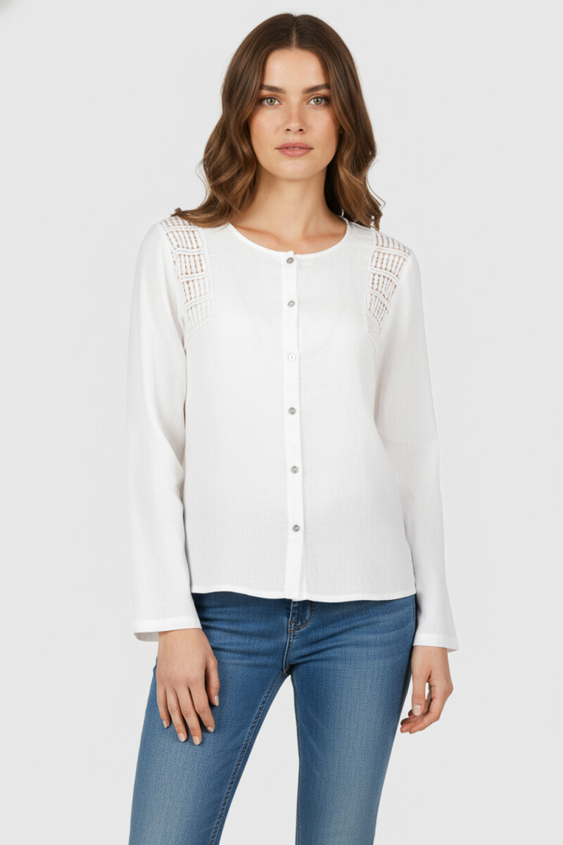 Camisa Tuman - Blanco 