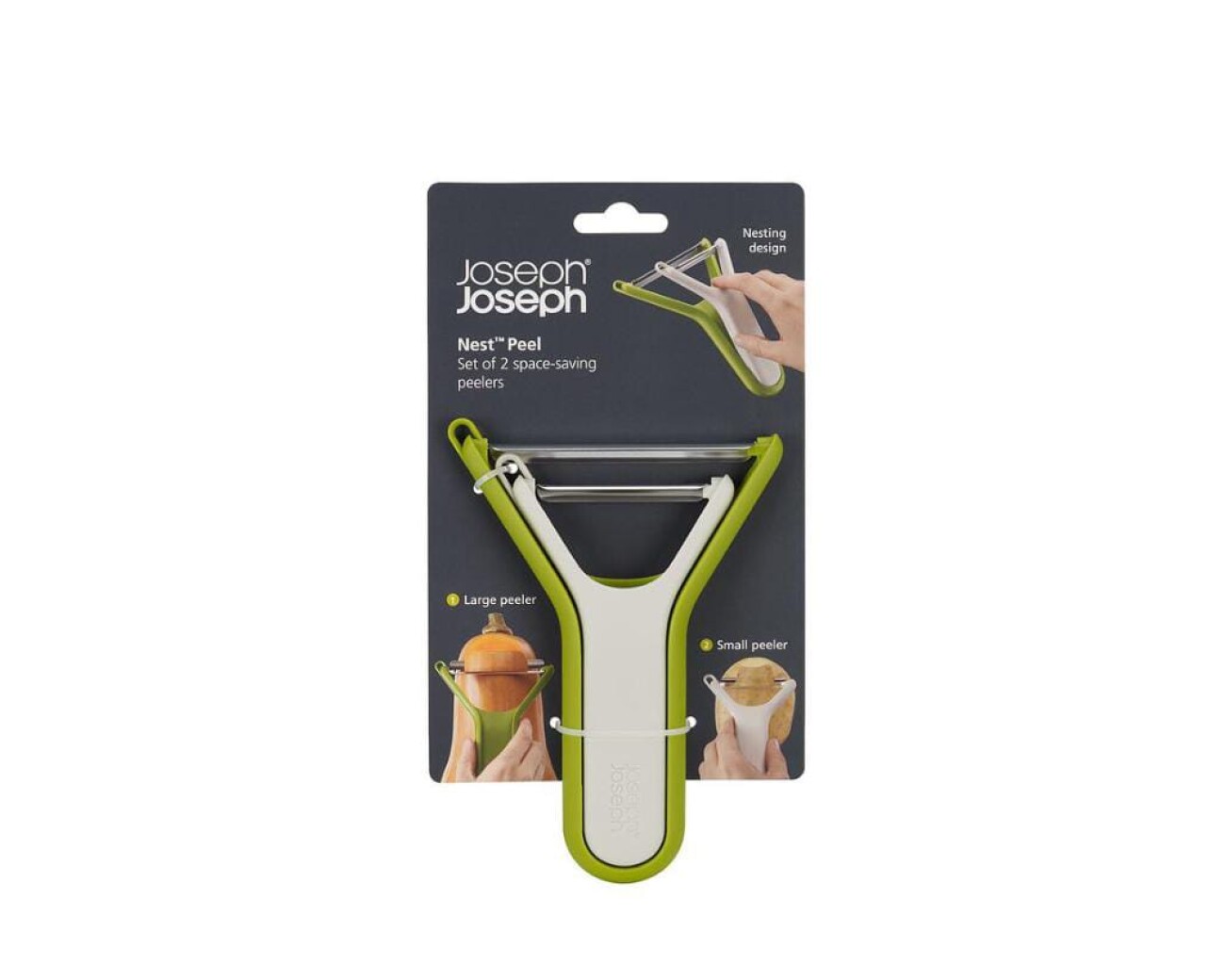 Peladores de verduras, set x2 tamaños Peladores de verduras, set x2 tamaños