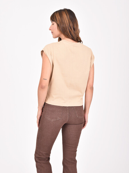 REMERA SOFIA BEIGE